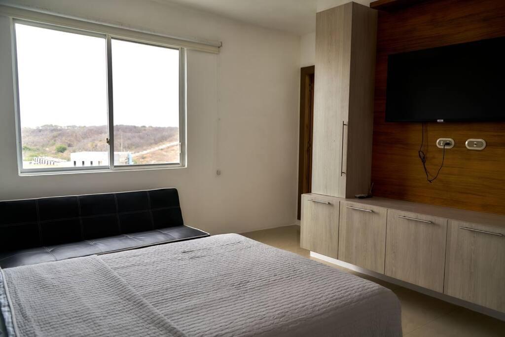 Departamento Frente Al Wyndham Y Cc La Quadra Lejlighed Manta Eksteriør billede